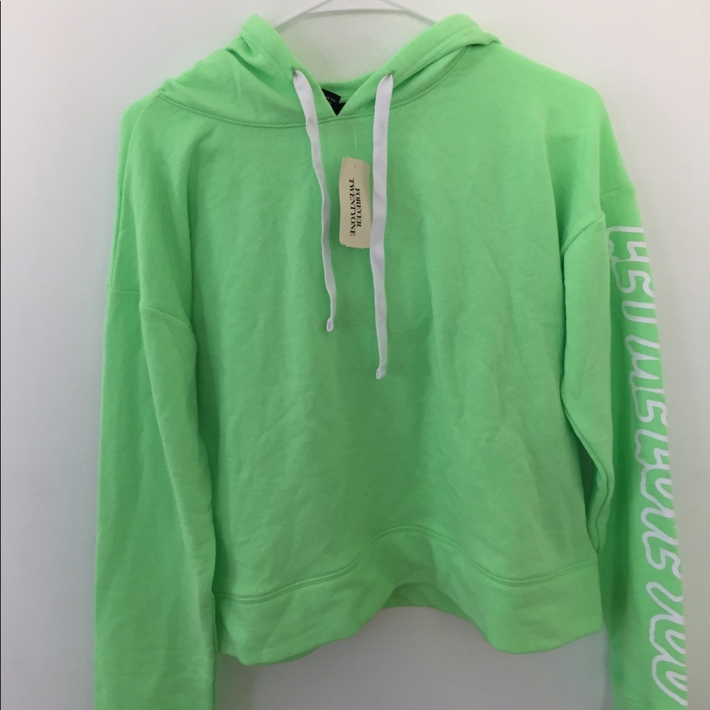 “Let me love you” green sweatshirt